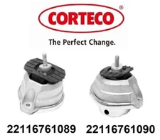 Engine Motor Mount Kit 2pcs For BMW  OE QUALITY URO, FEBI 22116761089 525i 530i