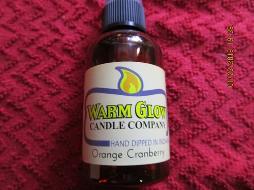 Warm Glow Candle Company ORANGE CRANBERRY Atomizer Fragrance Spray Scent Oil 