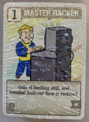 2019 Fallout 76 Vault Boy Perk Complete Set Trading Cards