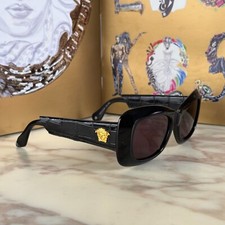 GIANNI VERSACE sunglasses 417/P Col 852 black croc. from F/W 1995/96