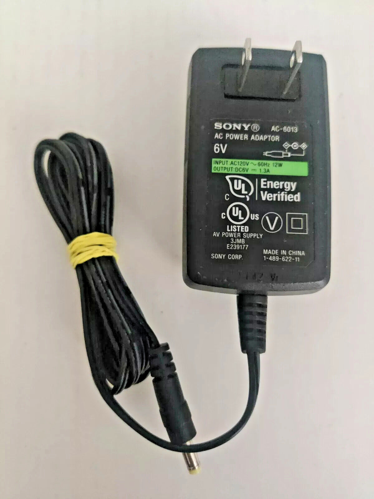 | Model: Ac-6013 | Output: 6v 1.3a **tested**