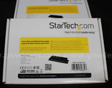 4 Port USB to DB9 RS232 Serial Adapter Hub DI...