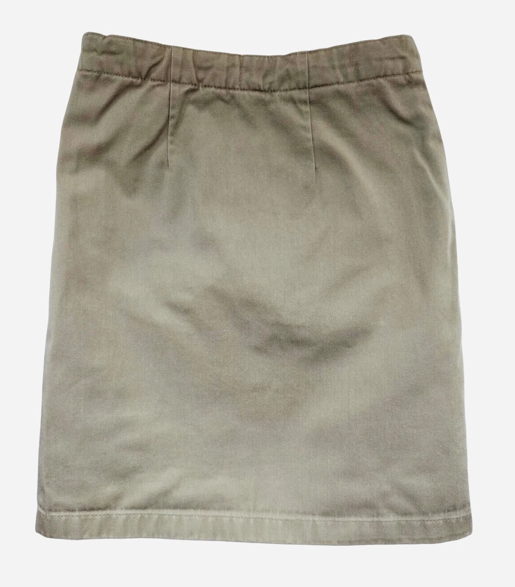 Khaki skirt top uniform cheap