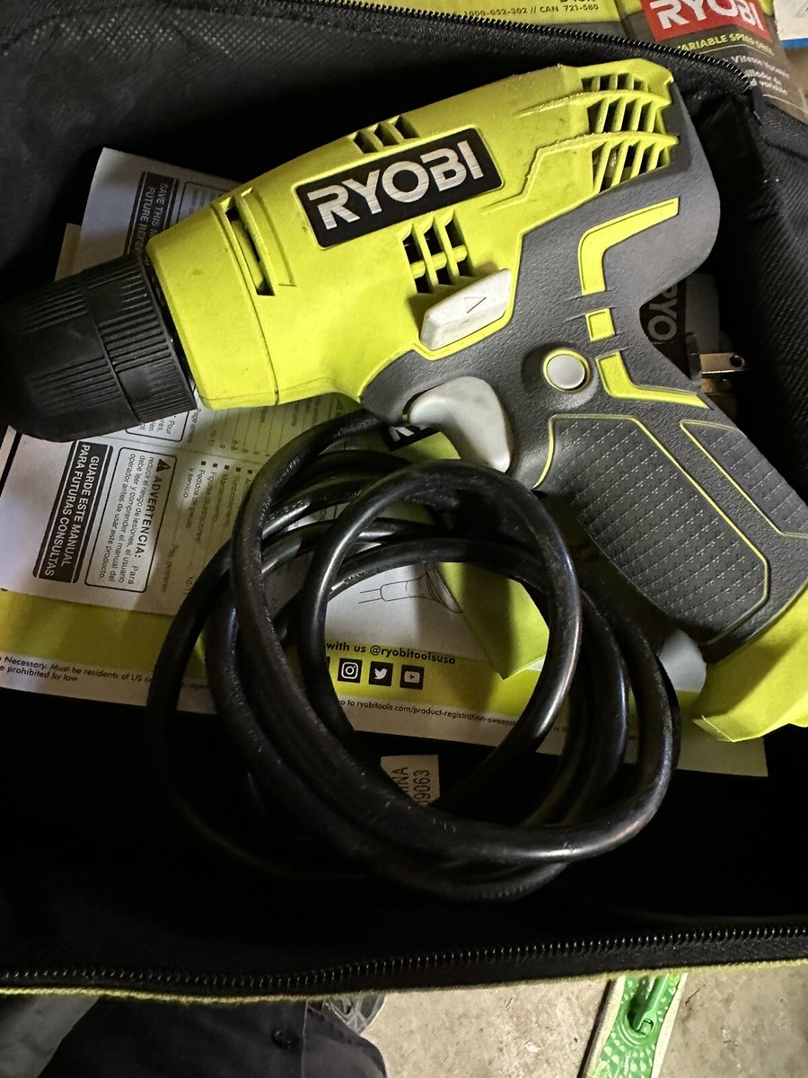 RYOBI Corded Drill D43K Amp 3/8