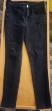 American Eagle Jegging Jeans Black Women Size 8 Super Super Stretch High Rise