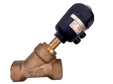 Burkert 2000 A 40.0 NBR Rg 00149131 2/2 NC Bronze Angle Seat Valve G1-1/2 16 bar