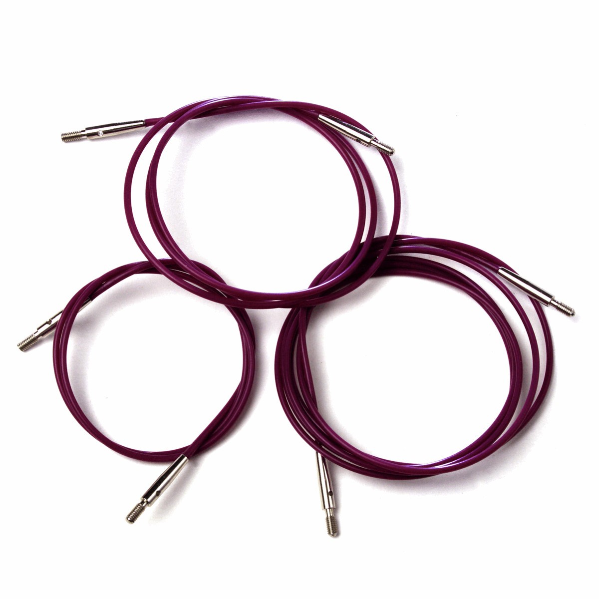 B&Q - Cable 35Cm PurpleCable: Circular: Interchangeable: Purple: 35CmKnitpro - Image 3