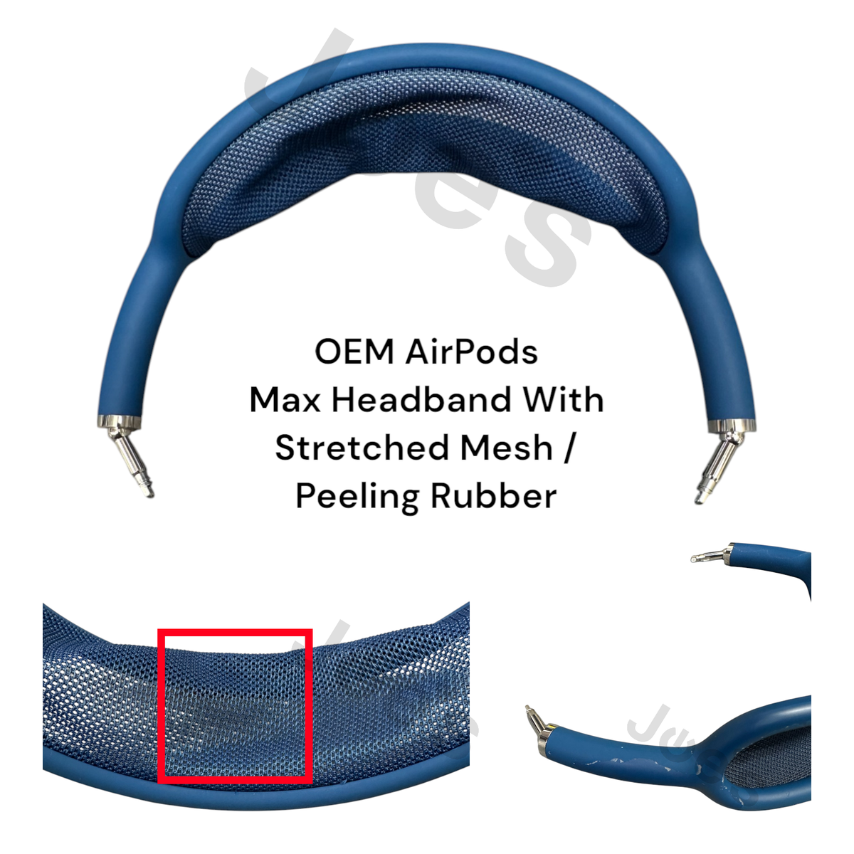 Apple アップル/Airpods MAX SkyBlue Headband/MGYL3J/A/H0YGD04Y01TV/Bランク/51【中古】 Apple AirPods Max Headphones Headband Arch Replacement [Stretched