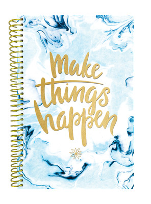 Bloom Daily Planners Undated Planner (+) Fashion Agenda (+) Weekly Diary (+) Monthly Datebook Calendar (+) Calendar Year January - December Undated (+) 6" X 8.25" - Make Things Happen (850581006997)