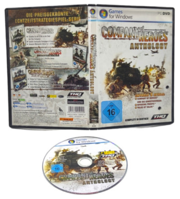   Company of Heroes: Anthology - (PC DVD Spiel) (DE) OVP DVD CASE TOP 