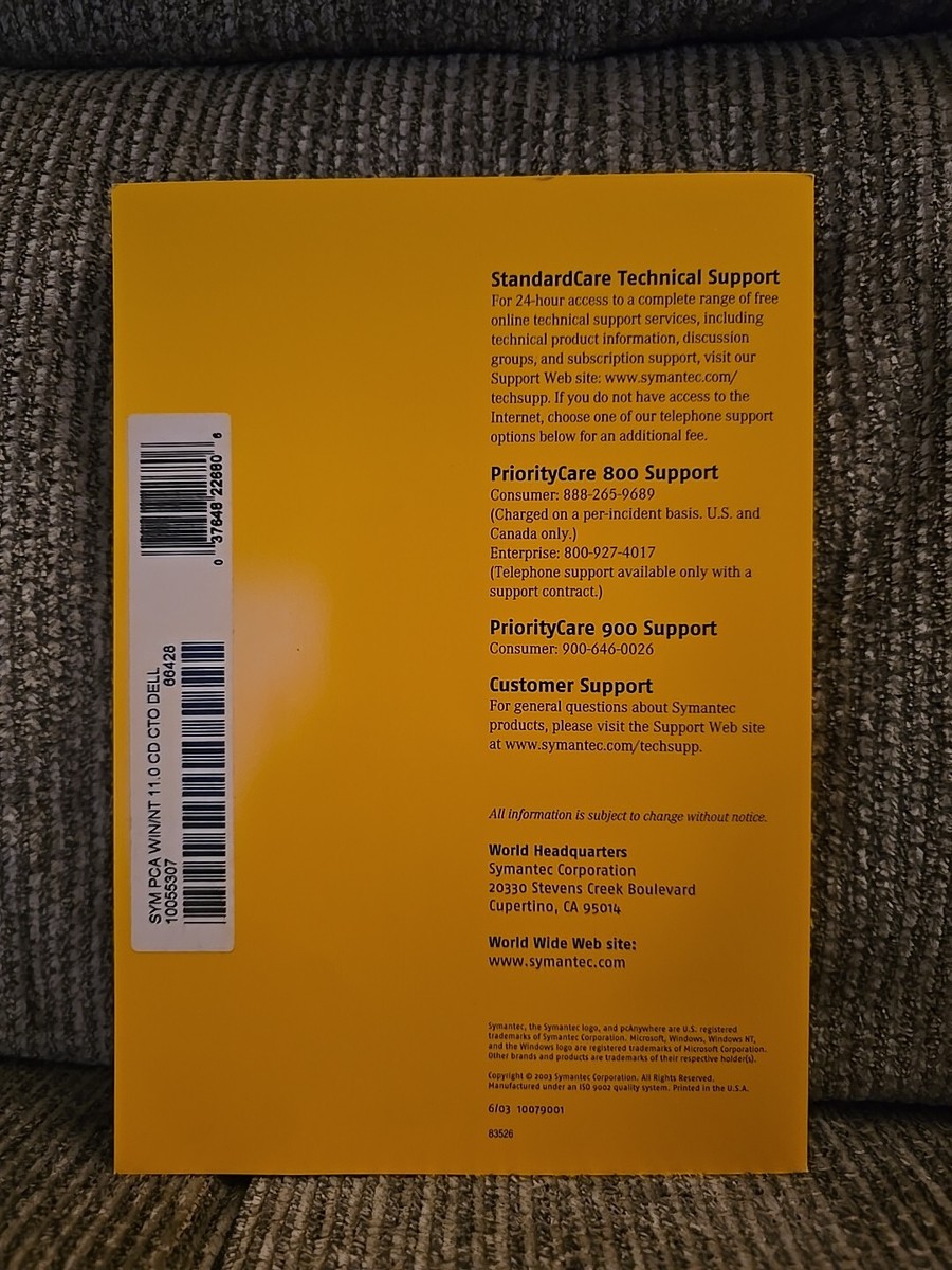 Symantec PcAnywhere 11.0 Host & Remote | eBay