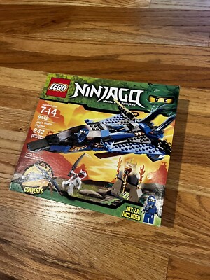 LEGO NINJAGO: Jay's Storm Fighter (9442) New/ Sealed in Box 673419165464| 
