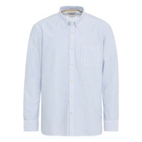 Camel active Herren Hemd Regular Fit Blau Gestreift 9S02 409102 45 Sky Blue