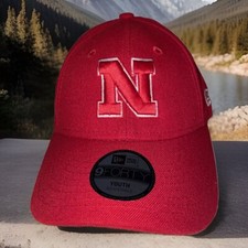Nebraska Cornhuskers Red Hat New Era Kids Youth Women s Adjustable Cap B10 Youth