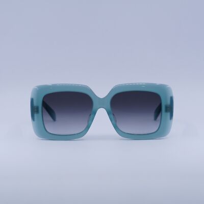New Celine CL40263F 93B  Blue/Grey Gradient 54-17-135 Sunglasses Authentic Celine CL40263F 93B Shiny Blue/Grey Gradient 54-17-135  main image 2
