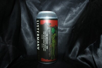 16oz empty Beer Can - Ohio - Listermann Brewing - THE MESSAGE DDH