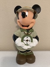 Vintage Disney Safari Minnie Mouse Bottle Water Cup Animal kingdom With No Straw