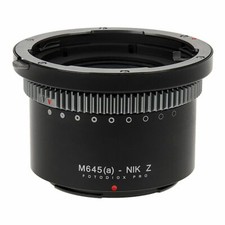 Fotodiox Pro Adapter Mamiya 645 M645 AF/AF-D Lens For Nikon Z Camera