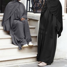 Dubai Open Kimono Abaya Maxi Dress Muslim Women Long Kaftan Robe Ramadan Gown