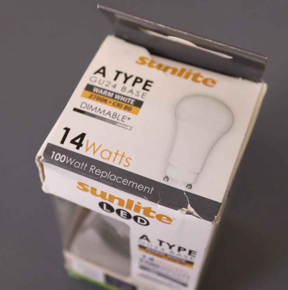 Sunlite LED A19 Light Bulb 14 Watts (100W Equivalent) GU24 Twist - Image 3 of 4