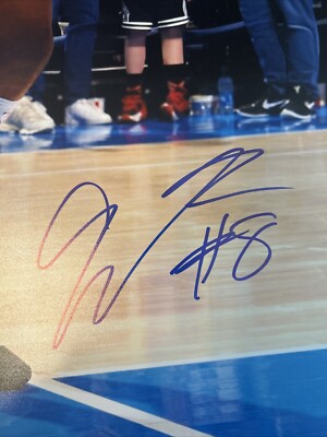 ゆう様オーダー Jalen Williams Autographed 16x20 Photo JSA Authentic OKC Thunder J