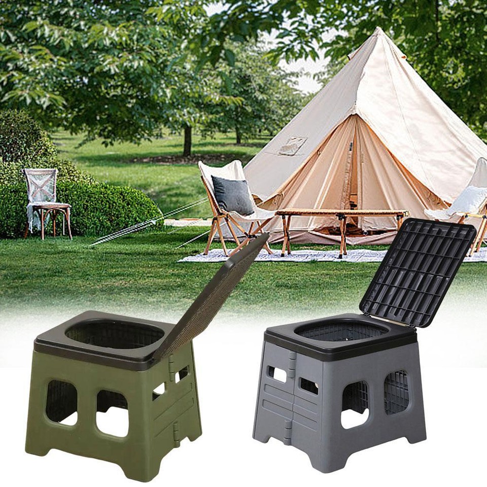 Foldable Toilet Toilet Seat Car Toilet Portable Travel Toilet Light Weight eBay