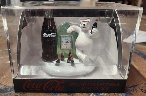Vintage Coca Cola Marke Sammlerstück Mini Uhren Neu aus altem Lagerbestand - Auswahl - Bild 2 von 13