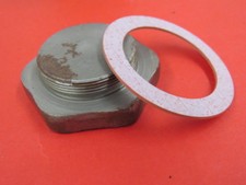 1939-48 Ford Engine Oil Pan Drain Plug Gasket 38-40 60hp  81a-6734