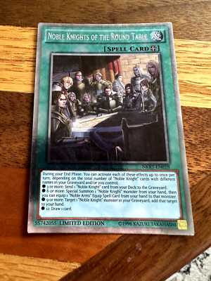 yugioh noble knights of the round table deck Amazon.com: Yu-Gi-Oh! Noble Knights of the Round Table Box Set Not Include  Sleeves : Toys & Games main image 0
