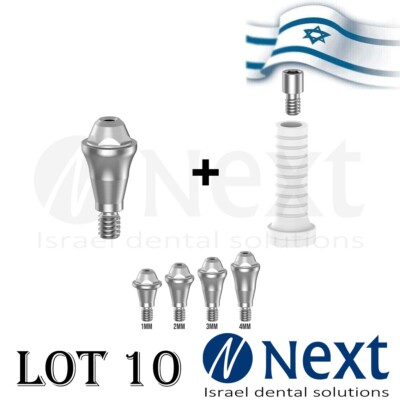 Lot x 10 Straight Multi Unit  Hiossen Regular Fit Plastic Sleeve 1-4 mm