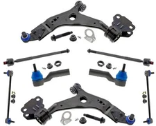 Mevotech Lower Control Arms Ball Joints Tie Rods & Links For Lincoln MKC 15-19