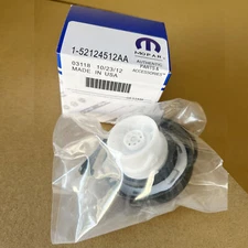 New 52030377AB Non-Locking Fuel Filler Gas Cap W/Tether for Jeep Dodge Chrysler