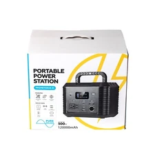 500W Portable Power Station Solar Generator for Outdoor Camping Trip Traveling