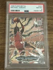 1996 Metal Michael Jordan #241 Metal Shredders PSA 8