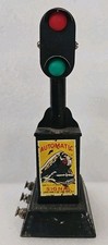 MARX 'O' Gauge Vintage Automatic Signal Railroad Crossing Signal, TESTED 15B 