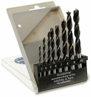 Masterproof Holzbohrer-Satz In Kunststoffbox, 3...10 Mm, 8-Teilig