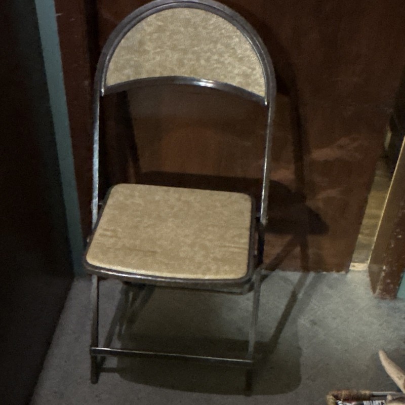 1940’s Vintage Mid-century Art Deco Folding Chair