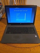 HP Pavilion model 3168NGW w/i5-8250U, 4GB RAM, 16" Factory Reset No Charger 