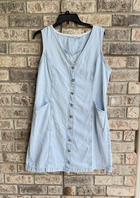    Levi's 90 s vibe light Denim Dress 