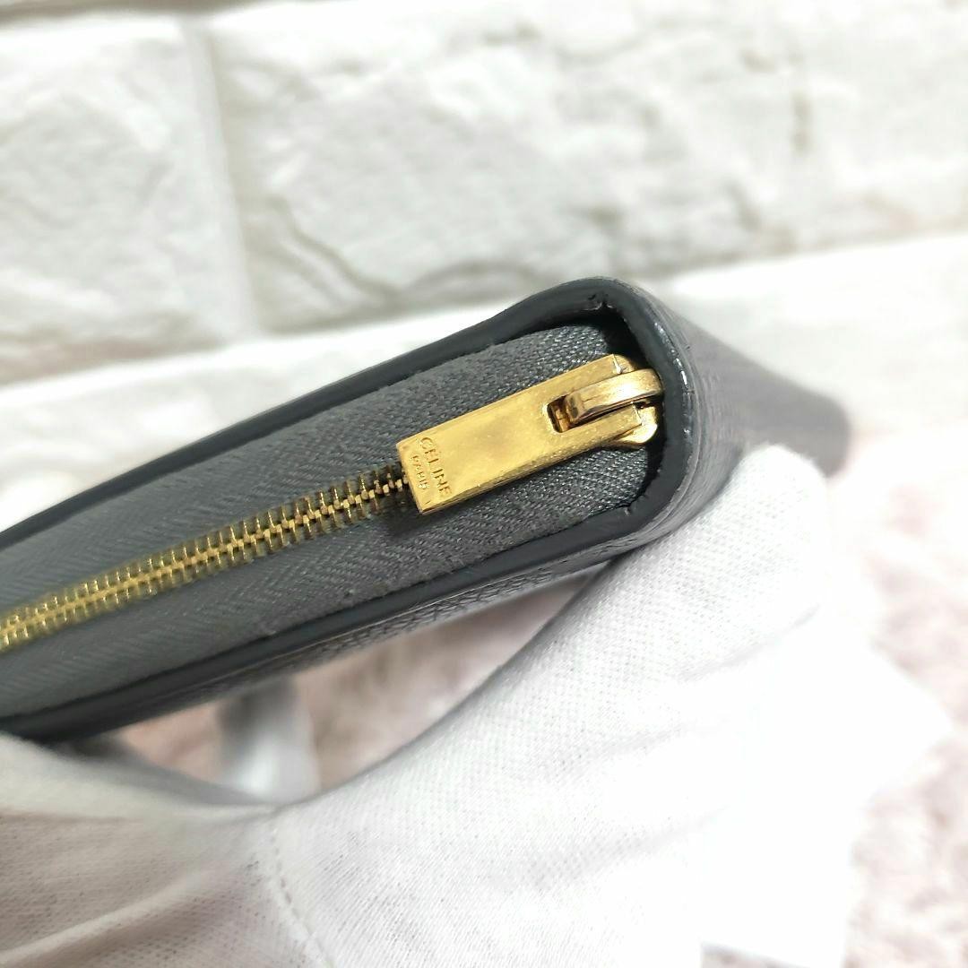 Celine Long Wallet Large Zip Multifunction Gray #… - image 3