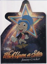 2025 Topps Chrome Disney Wonder Jiminy Cricket #W-4 Wish Upon A Star Die Cut