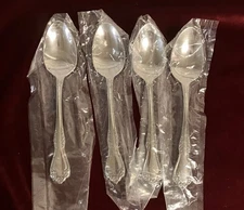 Oneida Stainless Mansfield Teaspoon set of 4 ~ 6" Long ~ BRAND NEW!
