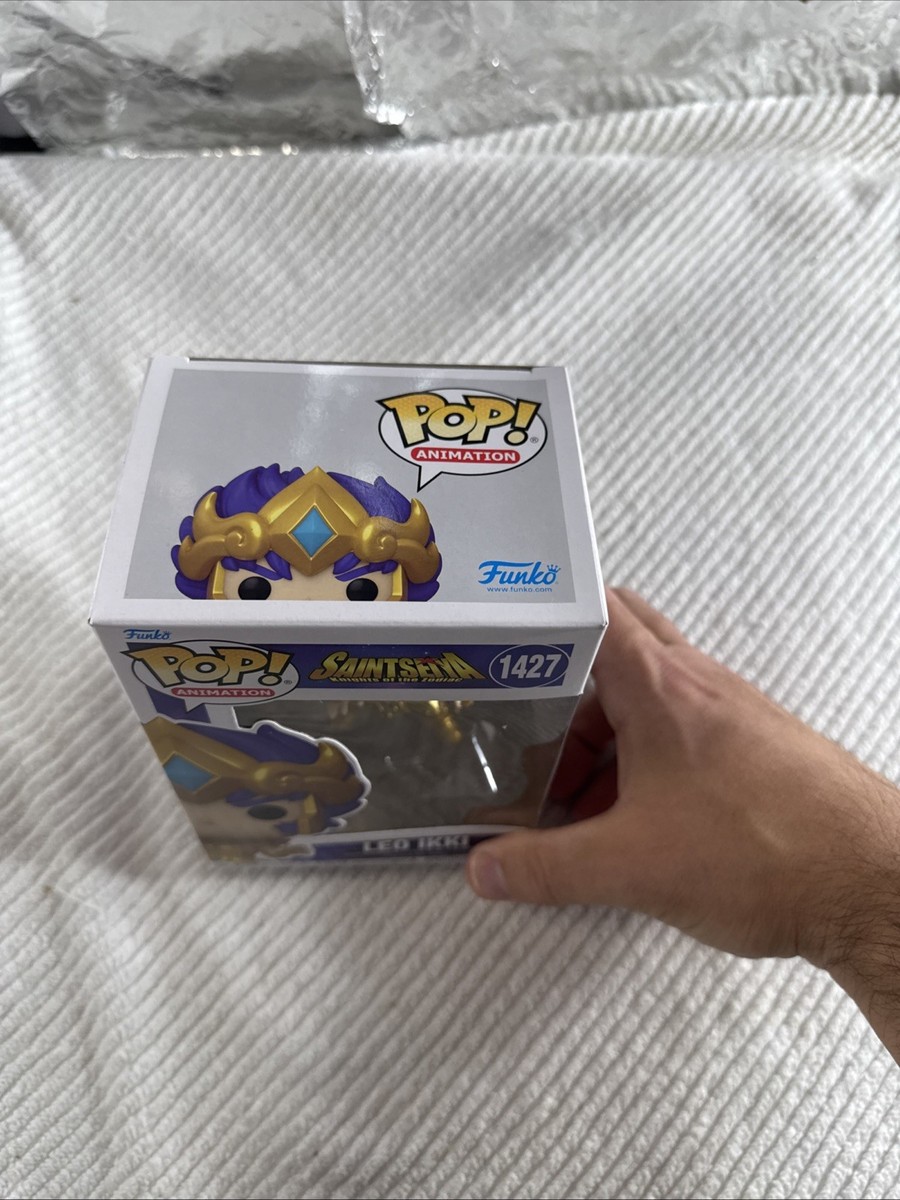 気高きオブリビオニス　サイン Funko Pop! Vinyl: Saint Seiya - Leo Ikki #1427 for sale