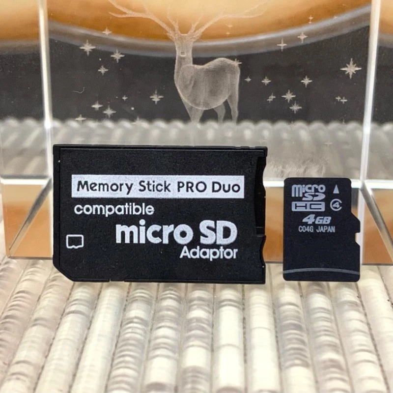 1G-32GB MicroSD Card + MS Adapter Memory Stick Card for Sony PSP & Cameras - Image 2 of 4