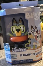 SwimWays Bluey Floatin' Figures Floating Pool Bath  Swimming Toy for Kids