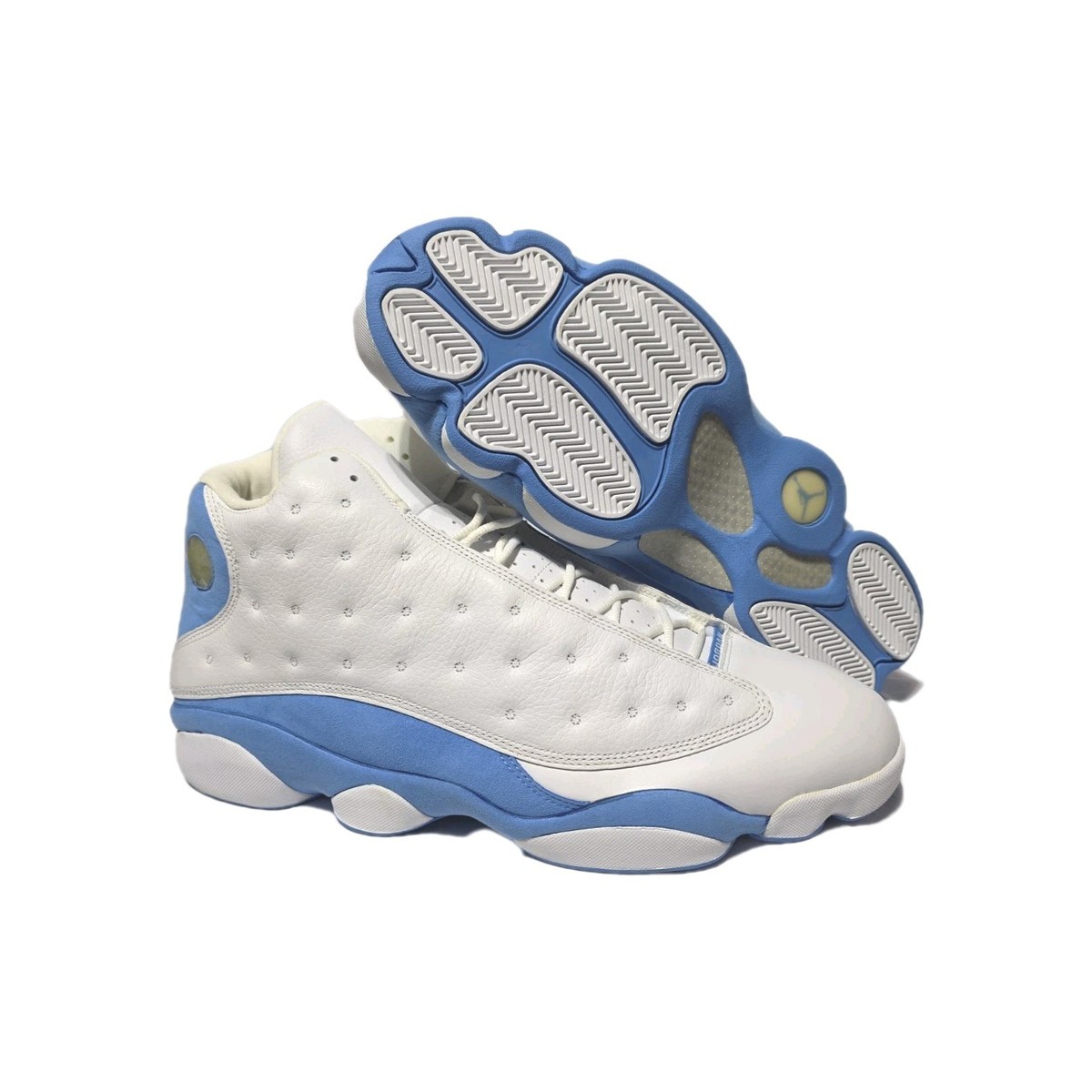 Vtg Air Jordan Retro 13 UNC Basketball Shoe Sz 17 2004 Nike PE