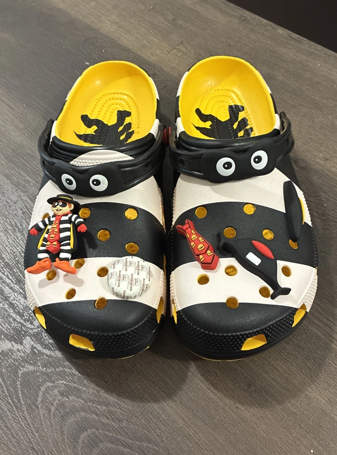 Crocs Classic Clog x McDonald's Hamburglar Choose Size 209393-066