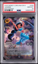 2025 DISNEY LORCANA EN 9-FABLED ENCHANTED JASMINE - FEARLESS PRINCESS PSA 10