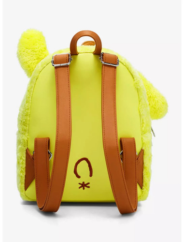 Loungefly Sanrio Pompompurin Fuzzy Plush Mini Backpack **BRAND NEW** - Picture 3 of 7