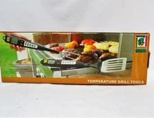 Temperature Grill Tools Tech Fork & Spatula Digital Meat Thermometer Excalibur